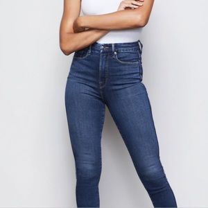 Good American Good Curve High Rise Skinny Jeans GCSII3T Size 10/30